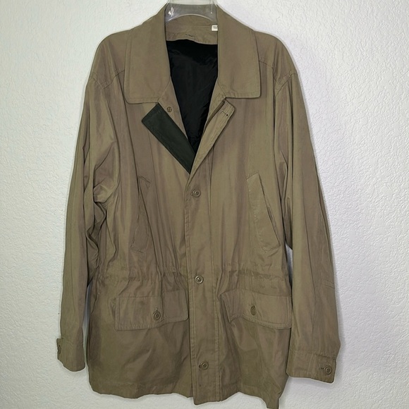 London Fog Men’s Trench Coat Large Regular - Picture 1 of 11